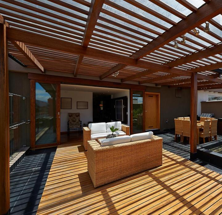 Terrasses en bois et pierre Aumale